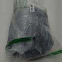 H.VERSAILTEX Stretch Velvet Armchair Cover Couch Covers 1 Cushion Chair Slipcover for Living Room Furniture Cover Crafted from Thick Comfy Rich Velour (Chair 31"-49", Stone Blue)