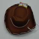 Nicky Bigs Novelties Adult Western Sheriff Costume Hat 1950's Style Adults Ranch Hat Men Women Cowgirl Cowboy Hats One Size (Brown)
