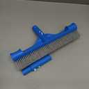 Pool Brush for Cleaning Pool Walls, 20'' Light Duty Pool Brush Head Detachable Side Brush Nylon Bristles Pool Scrubber for Above Ground Pools Ingound Pools, Safe for Vinyl Liner