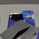 Mavogel Cotton Sleep Mask - Updated Design Light Blocking Sleep Mask, Soft and Comfortable Eye Blindfold for Men Women, Eye Mask for Sleeping/Shift Work, Includes Travel Pouch, Grey & Black