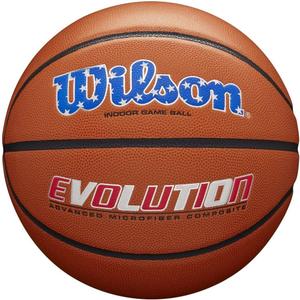 WILSON Evolution Indoor Game Basketballs - Size 5, Size 6 and Size 7 (USA)