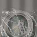 G-PLUG 10FT RG6 Coaxial Cable Connectors Set - High-Speed Internet, Broadband and Digital TV Aerial, Satellite Sky Cable Extension- Weather-Sealed Double Rubber O-Ring and Compression Connectors White