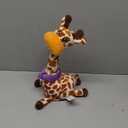 Dancing Talking Giraffe Toy, Stuffed Animal Baby Toy Repeating What You Say, Glowing Musical Electronic Giraffe Gifts for Toddlers 1-3 Years Old, Easter Gift for Kids (Giraffe)