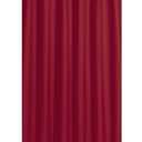 N&Y HOME Fabric Shower Curtain or Liner with Magnets - Hotel Quality Red Shower Curtain for Bathroom, Machine Washable, Water Repellent - Red, 72x72