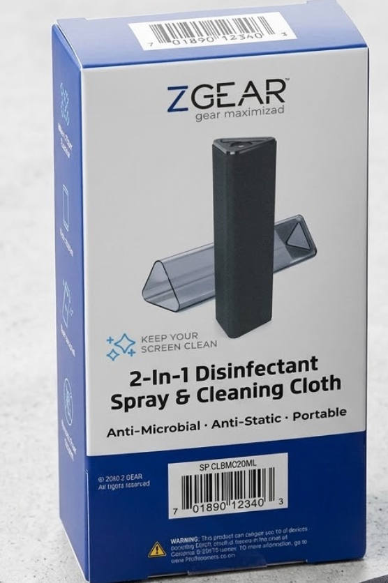 zgear -in-1 Disinfectant Spray