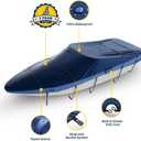 Seal Skin Covers Universal Boat Cover, Waterproof Marine-Grade Cover for 12'-14'L x 68" W (Beam), Heavy-Duty & UV-Resistant, Ideal for Bass Boats, V-Hull, Fishing & Runboat