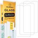 Mr.Shield [3-Pack] Designed For T-Mobile REVVL 4 [Tempered Glass] [Japan Glass with 9H Hardness] Screen Protector with Lifetime Replacement