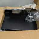 suptek Large Keyboard Tray Under Desk Pull Out with C Clamp Mount, Computer Keyboard & Mouse Tray, 34 (38 Including Clamps) x 11.8 inch Slide-Out Platform Computer Drawer for Typing, Black, DSF1LB