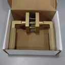 Asidrama 4 Pack Gold Privacy Door Handles, Door Lever with Door Knobs Indoor for Bedroom or Bathroom, Heavy Duty Door Handles Interior with Locks for Left Right Sided Doors