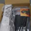 12 Set Paint and Sip Kit for Adults 8"x 10" Pre Drawn Canvas for Painting DlY Acrylic Paint Set with Brushes, 24 Colors(60ml, 2oz) for Date Night Party Supplies(Elegant Women)