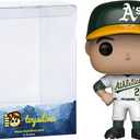 Khris Davis: Pop! Vinyl Figurine Bundle with 1 Compatible 'ToysDiva' Graphic Protector (019-38675 - B)