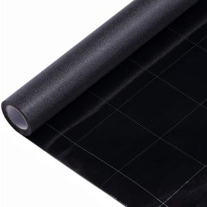VELIMAX Static Cling Total Blackout Window Film Privacy Room Darkening Window Tint Black Window Cover 100% Light Blocking No Glue (35.4 x 236.2 inches)
