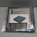 Classic Accessories Ravenna Water-Resistant 21 x 19 x 5 Inch Rectangle Outdoor Seat Cushion Slip Cover, Patio Furniture Chair Cushion Cover, Mallard Green, Patio Furniture Cushion Covers