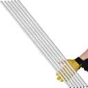 Aluminum Tube, 6063 Aluminum Round Tube, 1/4" OD x 0.04" Wall x 36" Long Seamless Aluminum Straight Tubing, 6 Pieces