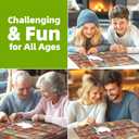 1000 Piece Puzzles for Adults Clearance, Heroes and The Circus Bookshelf House Puzzle for Adults, Challenge Art Jigsaw Puzzles, for Gift Birthday Party Games Family, 27.5X19.7 in Dust Free Puzzle