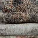 Lahome Modern Abstract Living Room Rug 8x10, Washable 8x10 Area Rugs for Bedroom Stain Resistant Non Slip, Large Red Soft Indoor Carpet for Dining Room Table Home Decor