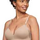 Warner's Womens Simply Perfect® Super Soft Wireless Lift Back-Smoothing T-Shirt Bra Rn1191t , size 40c