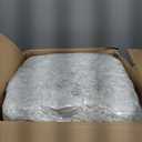 Plush 3ft Bean Bag Chair with Armrests & Storage Pocket, 25D Memory Foam Filled, Soft Teddy Velvet Cover for Bedroom, White