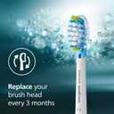 Philips Sonicare C3 Two-in-One - Genuine Replacement Electric Toothbrush Heads, White, 2 Pack, HX9042/65