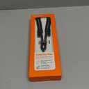 TORRAS Phone Lanyard Crossbody with 2 Phone Tabs, Adjustable Anti Theft Phone Strap for All Phones, Premium Metal Buckles, Skin-Friendly, Universal Cell Phone Neck lanyard for Travel Essentials, Black