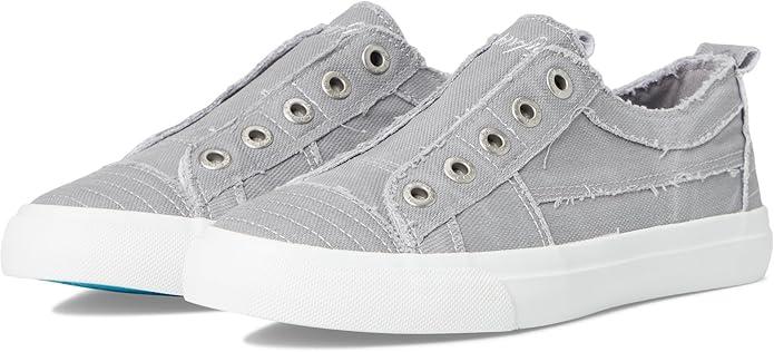 Blowfish Malibu Women's Play Sneaker Size 11 Dirty Grey Canvas
