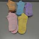 cuangya Ankle Socks Women Athletic No Show Socks Running Hiking Cushioned 5-Pairs