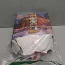 Joliyoou 10FT Christmas Inflatable Decorations, Hawaii Beach Themed Giant Lighted Ladder Blowups Climbed with Penguin, Reindeer, Santa, C7 String Lights for Xmas Holiday Decor