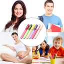 2 x Particular Glass Nail File with Case MiDenso 2nd Generation Double Sided Crystal Beauty Nail Filer Salon Nail Polish Top Christmas Stocking Superior Quality Gift Idea for Men, Women,Lemon Yellow (inch)