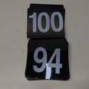 VALICLUD 50Pcs Double Sided Table Number Signs Chic Place Cards for Weddings Restaurants Bars and Clubs Efficient Seating for Enhanced Guest Experience