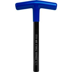 Jonard Tools BW-512 1/2 Hex Key T-Handle Security Wrench for Hex-Type Allen Security Screws, 7-inch