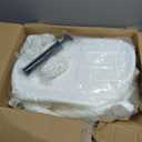 8.5 x 27 Inches Twin Eyes Ribbed Boat Fenders 4 Pack Boat Fenders Bumpers with Lines and Pump to Inflate for Docking