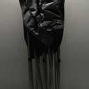 VIVOSUN Double Camping Chair, Fully Padded Folding Loveseat, Oversized Duo Chair with Cup & Wine Glass Holders, Pocket, Armrests & Carry Bag (Black)