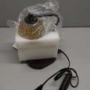 Candle Lamp with Timer & Dimmer - Height Adjustable for Scented Candles, with 2 * 50W Bulbs - Home Decor Gift for Mothers Day (Black)