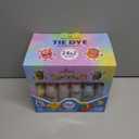 24 Colors Tie Dye Kit, Tie Dye Set for Kids, Pre-Filled Bottles, Non Toxic Permanent Fabric Dye Art Set, Easy DIY Fabric Art - Create Fun (24 Colors)