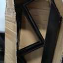 35 Inch Black Steel Stair Step Riser, 4-Step Metal Stair Stringer, 2 Pack Steel Stair Stringer for 35" Height Deck and Outdoor Steps