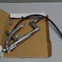 Control Handle Valve - Designed Specifically for Grease Pumps, Heavy-Duty High Pressure 7500psi, 1/4 Inch Thread, 18 Inch Flexible Interface, A4-Jaw Coupling, 360 Degree Rotation, and Spring