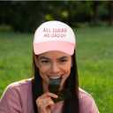 Funny Trucker Hat Gag Baseball Cap for Women Men Hat Adjustable, Friends Gag Gifts Essential for Travel (All Sugar No Dad Dy)