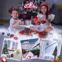 JMEXSUSS 66ft 200 LED White Christmas Lights Indoor Outdoor, Connectable String Twinkle Lights Outdoor Clear Wire Plug in for Bedroom House Fireplace Christmas Tree Decoration