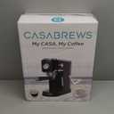 CASABREWS CM5418 Espresso Machine 20 Bar, Stainless Steel Espresso Maker with Milk Frother, Compact Cappuccino Machine for Home, Espresso Coffee Machine, Gift for Her, Gift for Family, Black