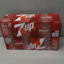 7UP Cherry Flavored Soda, 12 fl. oz. Cans, 12 Pack (Pack of 2). August/30/2026