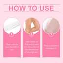 2 x Bosisi Thigh Lift Tape,Leg Antifrlc Tion Stickers, 2025 New Transparent Anti-Friction Patch,Thigh Lift Tape Transparent,Anti-Chafing Skin liftingand Firming, reducingthigh Friction (30PCS)