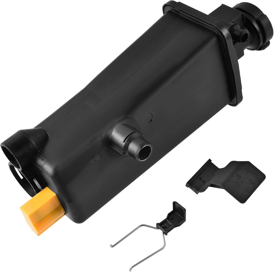 EVIL ENERGY Coolant Reservoir Tank with Cap,Compatible with BMW X3 X5 323i 323Ci 325i 325xi 325Ci 328i 328Ci 330i 330xi 330Ci,Replacement for 17117573781