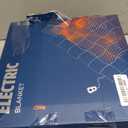 Bedsure Heated Blanket Throw Blanket - Fast Heating Electric Blanket, Soft Flannel Heated Throw with 4 Time Settings, 6 Heating Settings, Warm Gifts for Grandma (50x60 inches, Ivory)