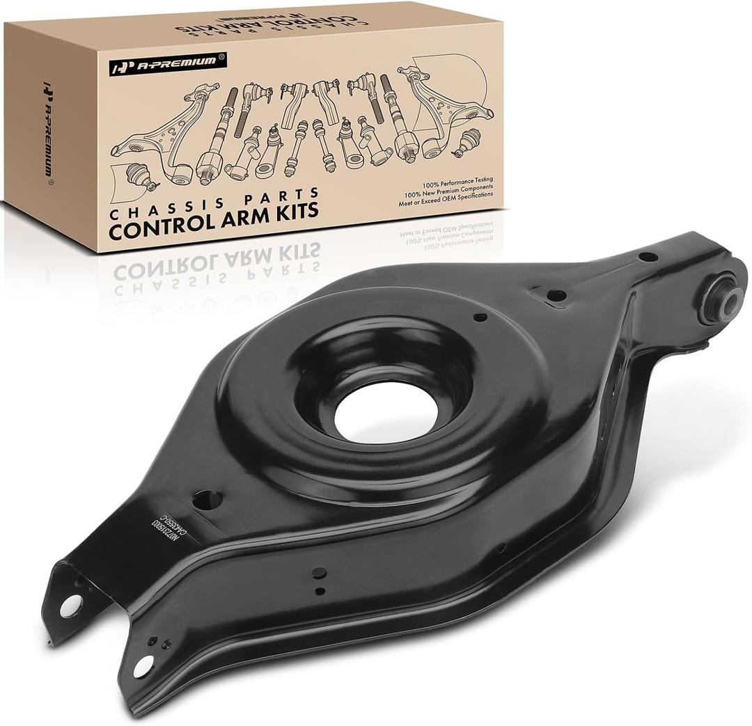 A-Premium Rear Lower Rearward Control Arm with Bushing Compatible with Nissan Pathfinder 2005-2012, Armada 2006-2015 & Infiniti QX56 2007-2010