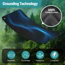 Grounding Mat for Bed, Grounding Mat King Size, Grounding Mattress Pad for Sleeping, Enjoy Grounding Indoors, King Size: 27''x76''