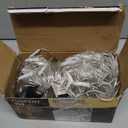 FUNPENY Christmas 360 LED Net Lights, 12 FT x 5FT Clear Wire Christams Outdoor String Lights 8 Modes Waterproof Connectable Xmas Decorations for Indoor Bushes Garden Party Holiday Decor (Warm White)