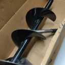 Auger Post Hole Digger 8" Wide 32" Deep - Earth Auger - Trench Digger - Hole Digger Tool for Fence Posts - Electric Post Hole Digger Handles