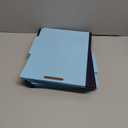 Pendaflex Recycled Classification File Folders, 1 Divider, 2" Embedded Fasteners, 2/5 Tab Cut, Legal Size, Light Blue, Box of 10 (28777R)