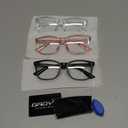 Gaoye Stylish Blue Light Glasses for Woman  Computer Glasses 99% Blue Light Blocking  Lightweight TR90 Frames  3 pack