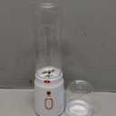 Mini Juicer Blender Portable, Personal Size for Smoothies and Shakes, 500 ML, USB Rechargeable, Fresh Juicer Cup, Two Bottle, Home, Kitchen, Gym, Office, Travel, Easy to Clean